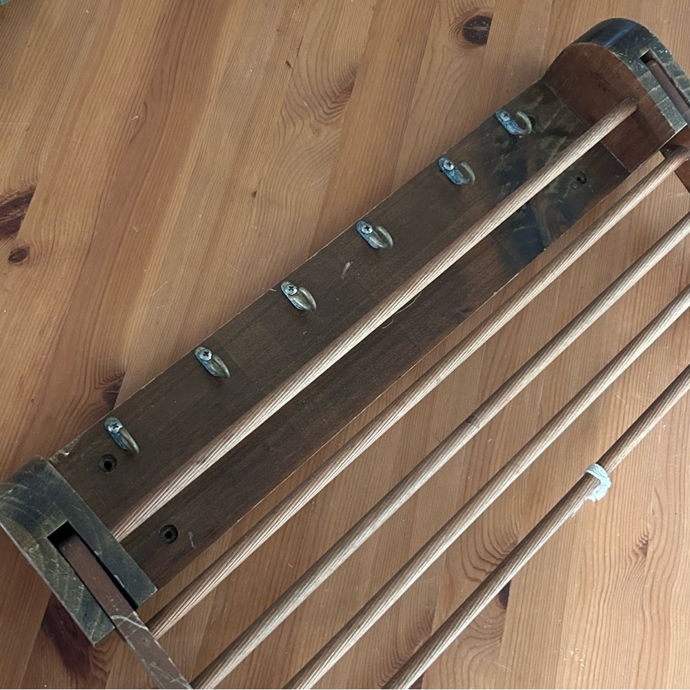 Vintage Folding Drying Rack